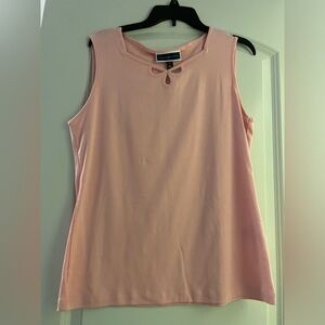 NWT Karen Scott Large Boca Blush pink tank